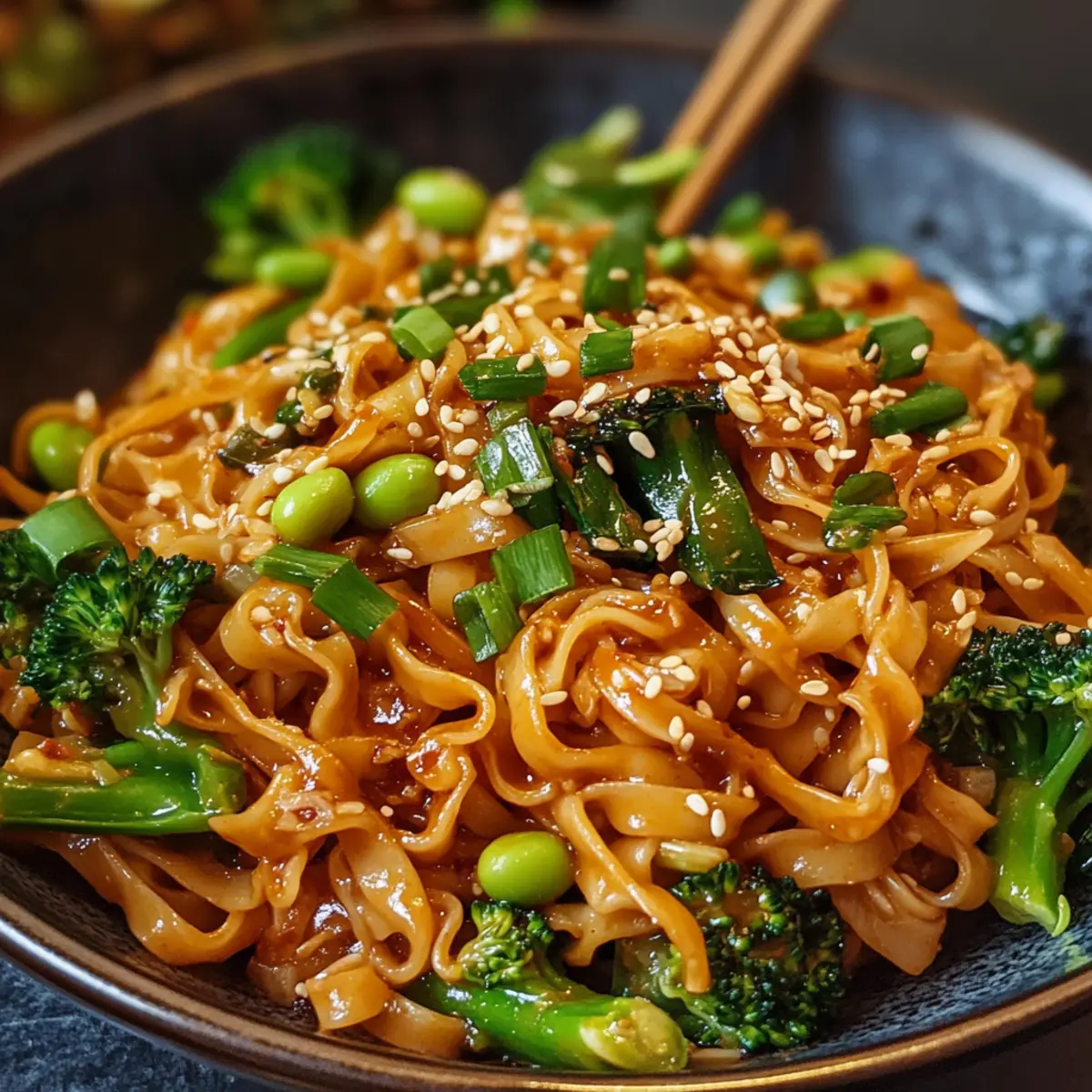 Knoblauch Chili Nudeln