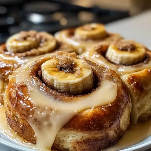 Bananenbrot Zimtschnecken