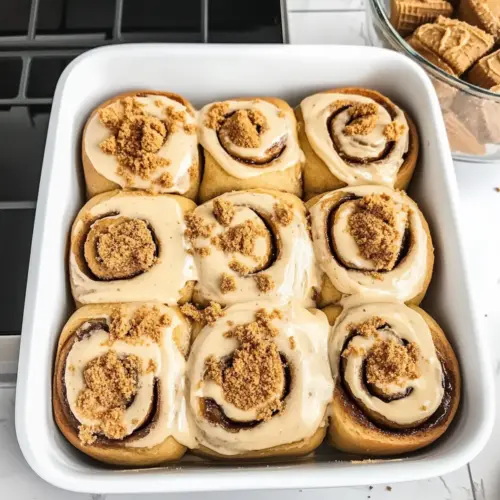 Biscoff Zimtschnecken