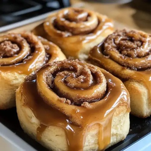 Karamell Kaffee Zimt Rollen