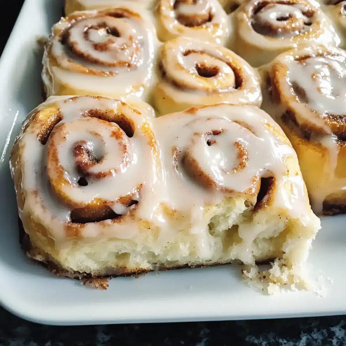 Zimtschnecken mit Frischkäseglasur