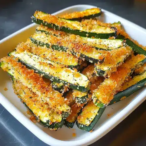 Parmesan Zucchini Pommes frites