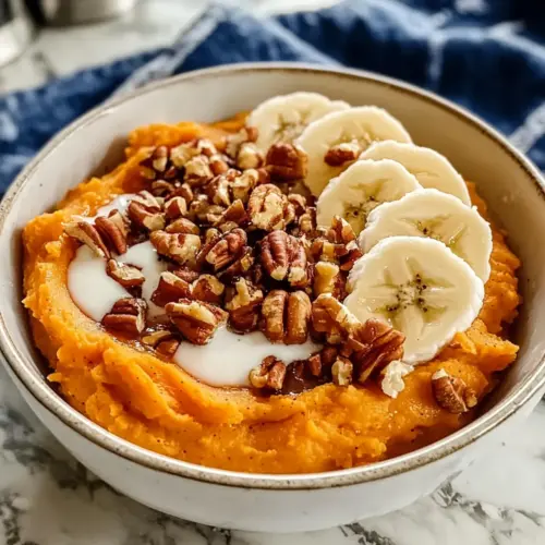 Süßkartoffel Frühstücksschale