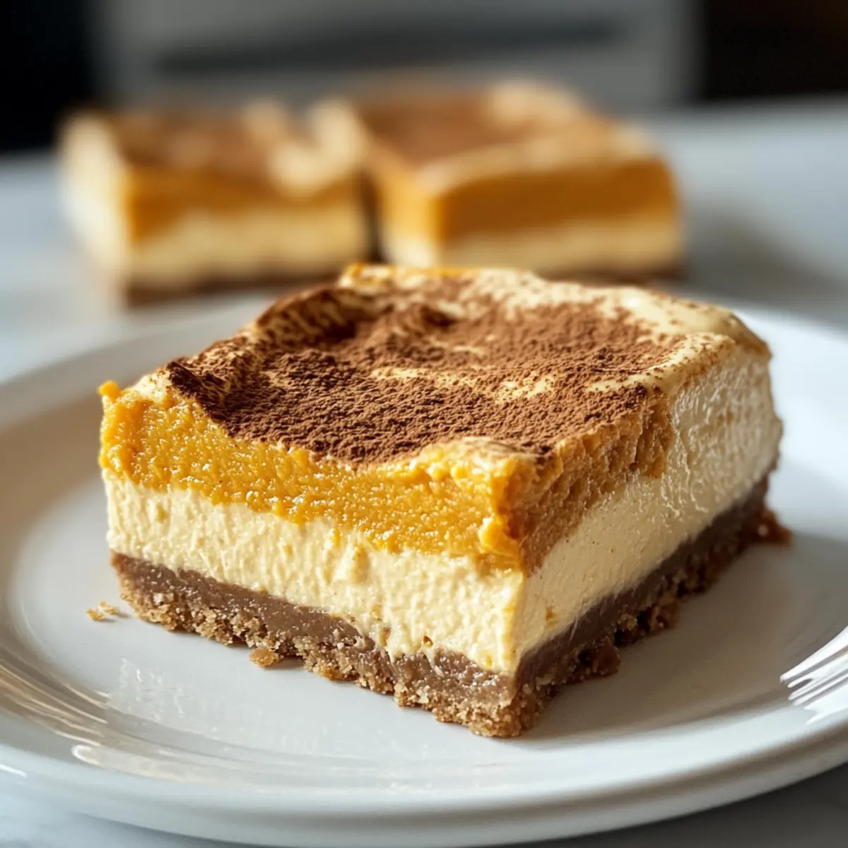 Süßkartoffel-Käsekuchenwürfel