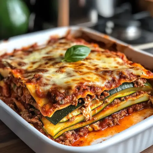 Zucchini-Lasagne