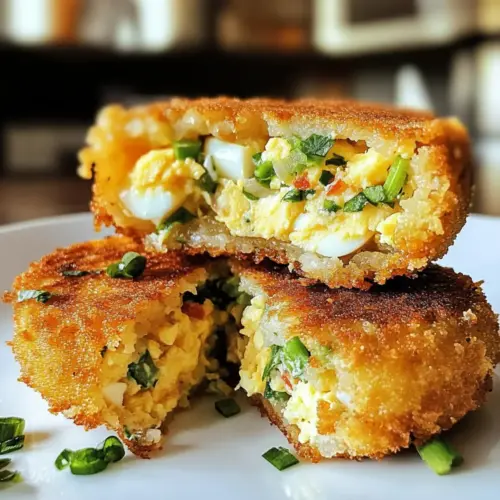 Crispy Eiersalat mit Avocado