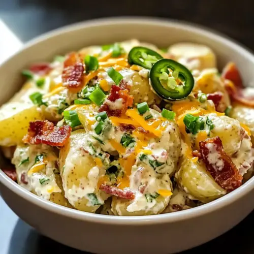 Scharfer Jalapeno Kartoffelsalat